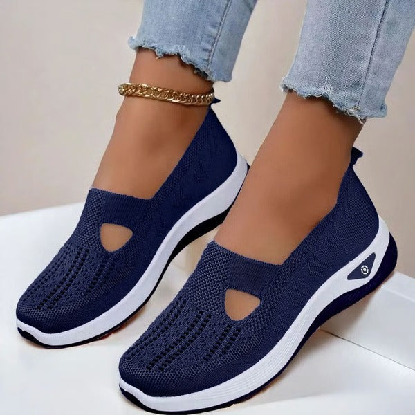 Pantofi pentru femei, cu talpă moale, respirabili, slip-on