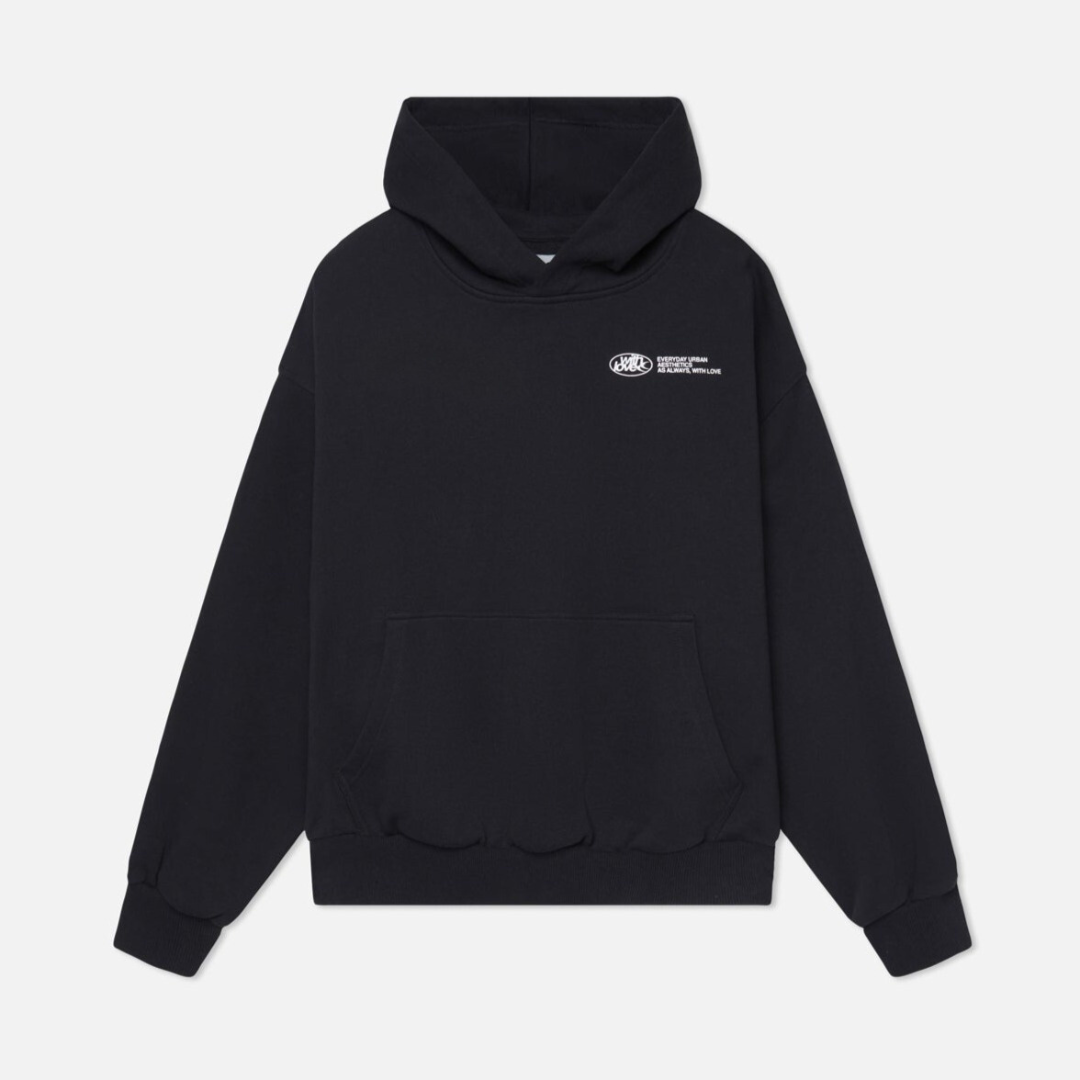 Hanorac supradimensionat din bumbac pentru entuziaștii de streetwear