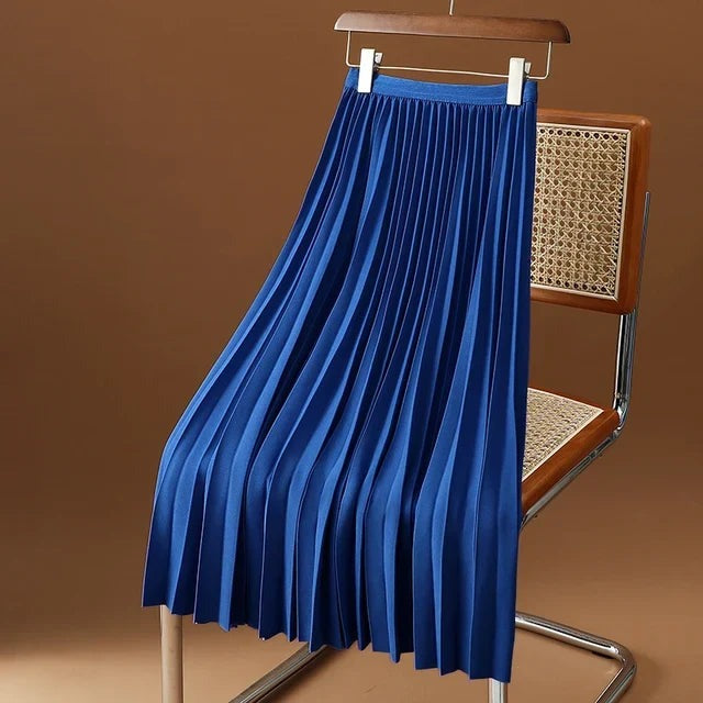 Odette - Women's Pleated Midi Skirt - photo 3
