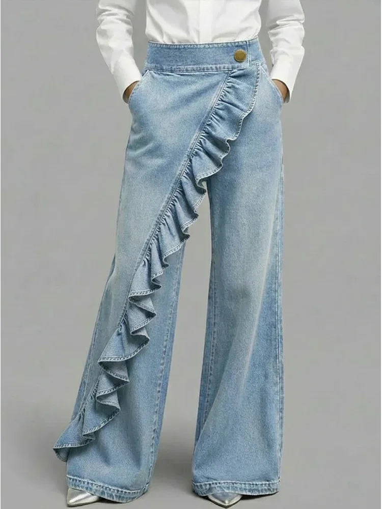 Iona - Women's Vintage Wide Leg Jeans - photo 3