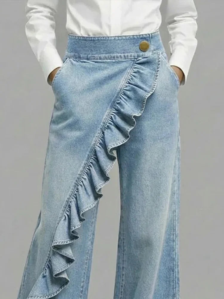 Iona - Women's Vintage Wide Leg Jeans - photo 4