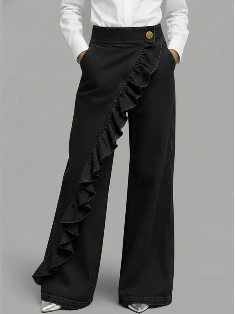 Iona - Women's Vintage Wide Leg Jeans - photo 5