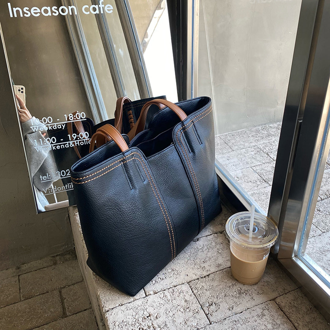 Isabella - Women's Oversized Tote Bag for Work and Travel – view 7