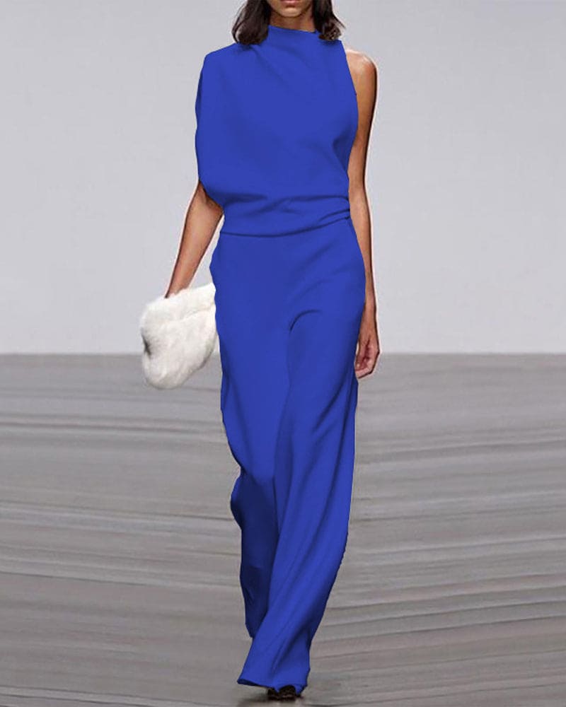 Janella - Women's Sleeveless Wide Leg Jumpsuit - photo 4