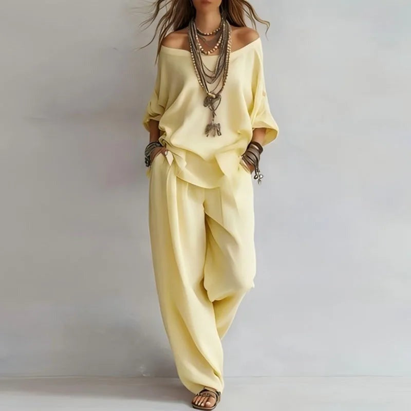 Jehanne - Women's Wide-Leg Two-Piece Set - photo 2