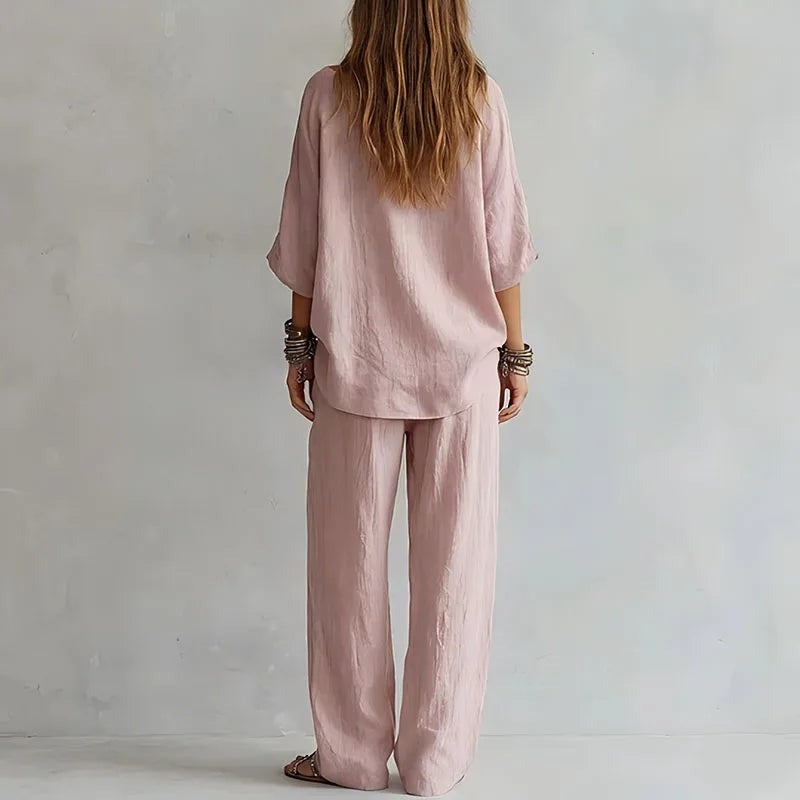 Jehanne - Women's Wide-Leg Two-Piece Set - photo 7