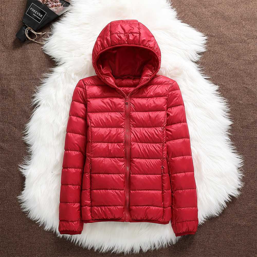 Women's Hooded Puffer Zip-Up Outdoor Jacket - photo 12