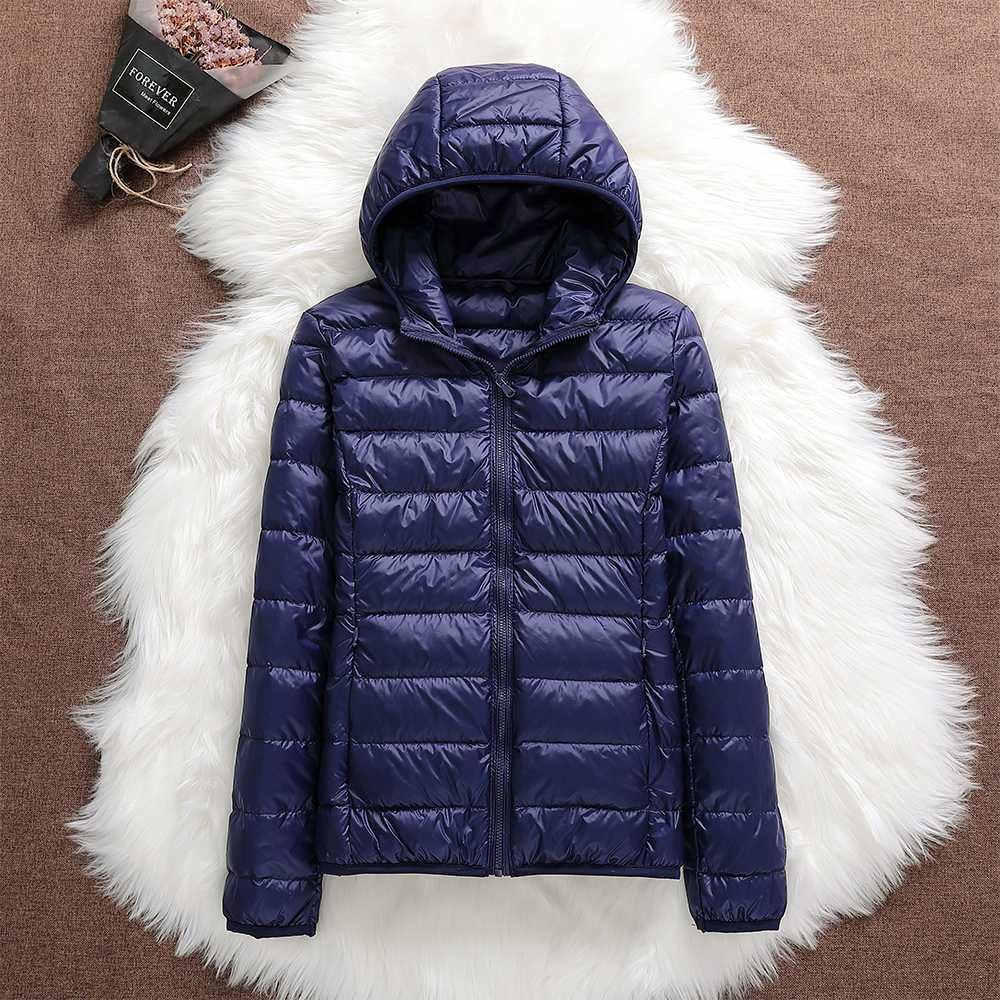 Women's Hooded Puffer Zip-Up Outdoor Jacket - photo 3