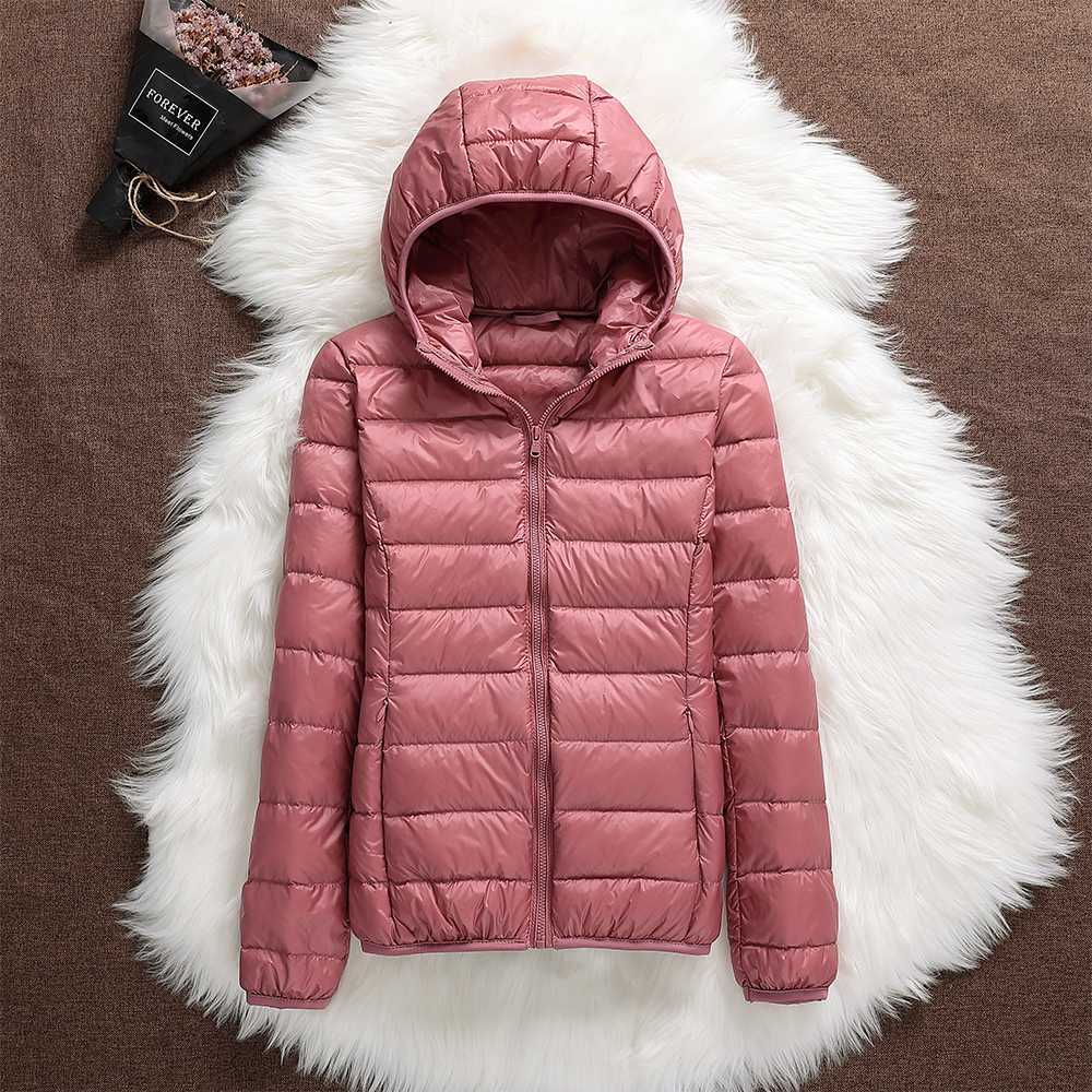 Women's Hooded Puffer Zip-Up Outdoor Jacket - photo 5