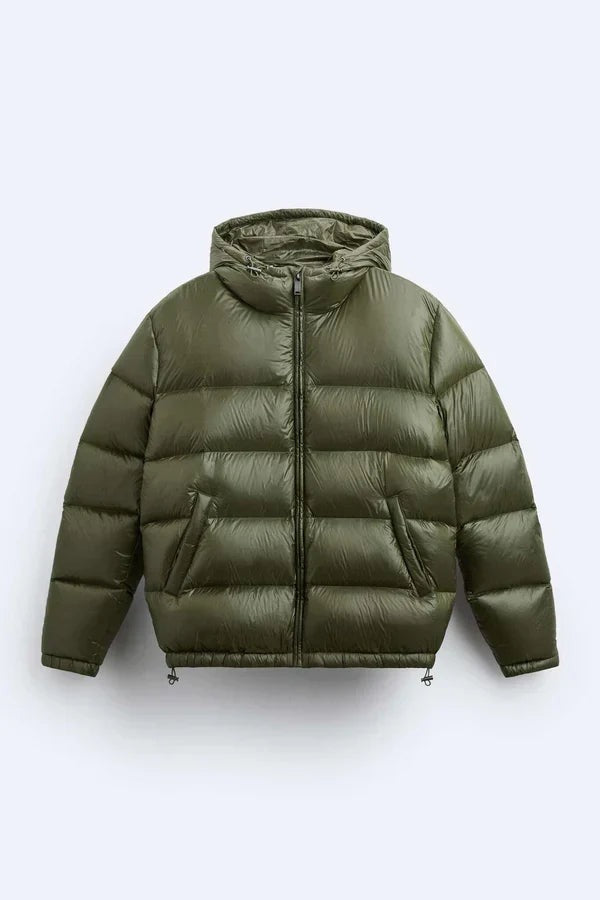 Laetitia - Women's Puffer Jacket with Hood - photo 2