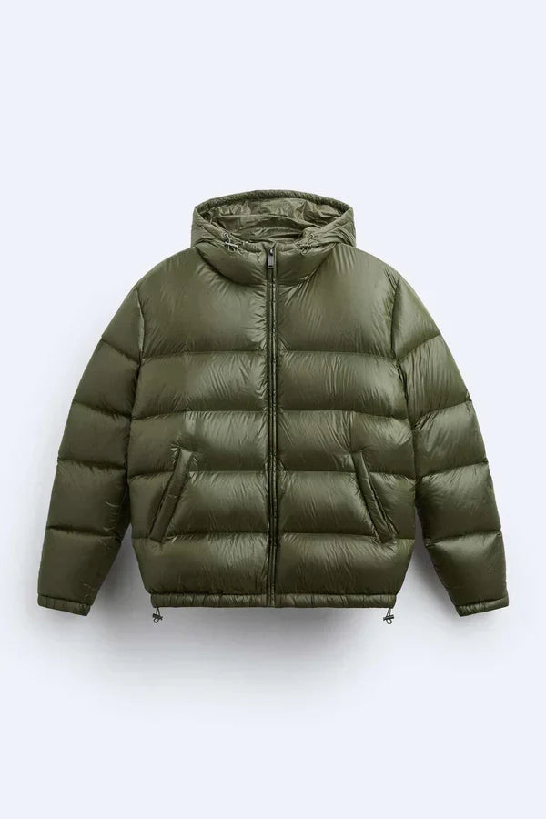 Laetitia - Women's Puffer Jacket with Hood - photo 2