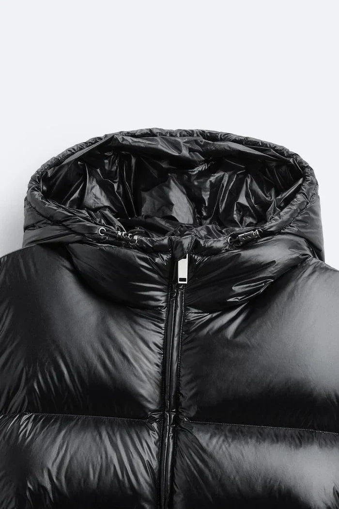 Laetitia - Women's Puffer Jacket with Hood - photo 4