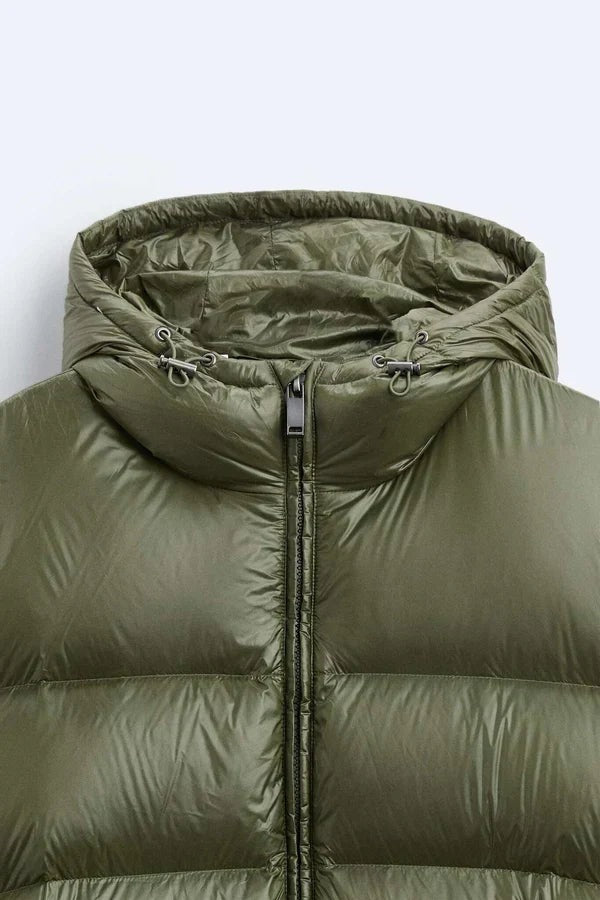 Laetitia - Women's Puffer Jacket with Hood - photo 5
