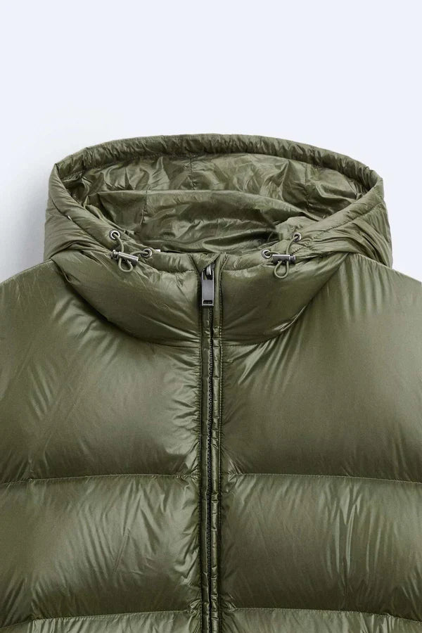 Laetitia - Women's Puffer Jacket with Hood - photo 5