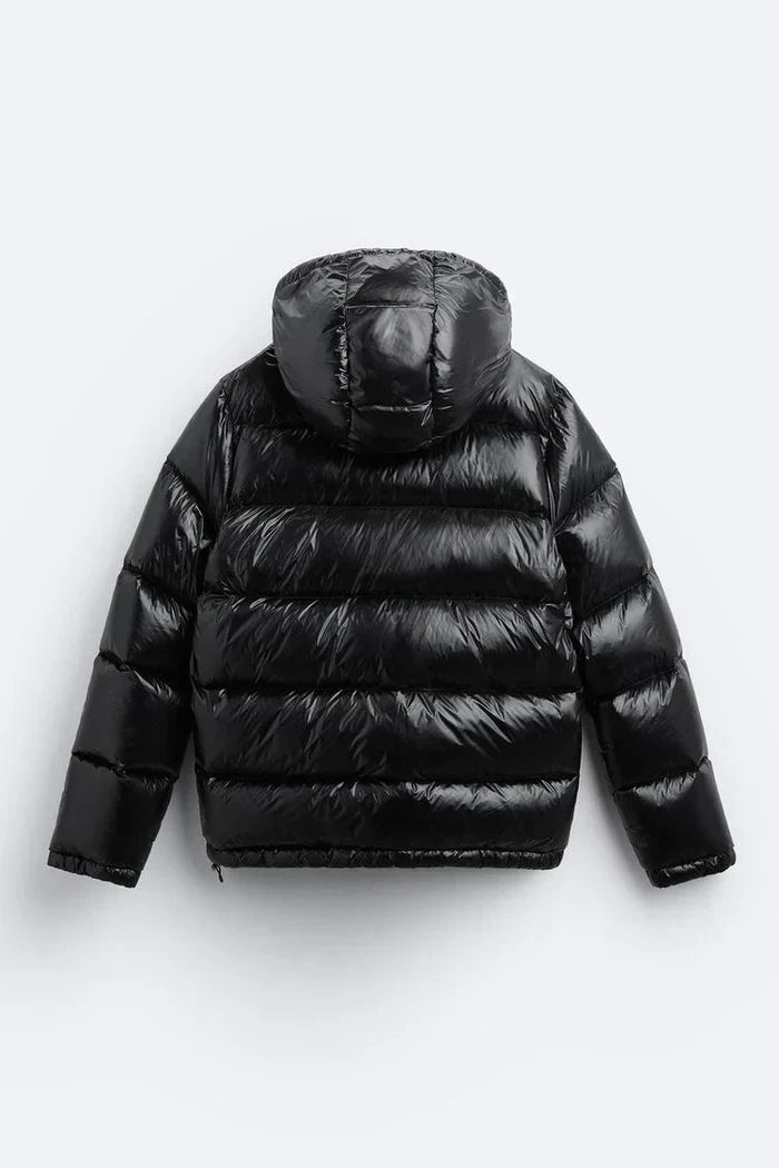Laetitia - Women's Puffer Jacket with Hood - photo 7