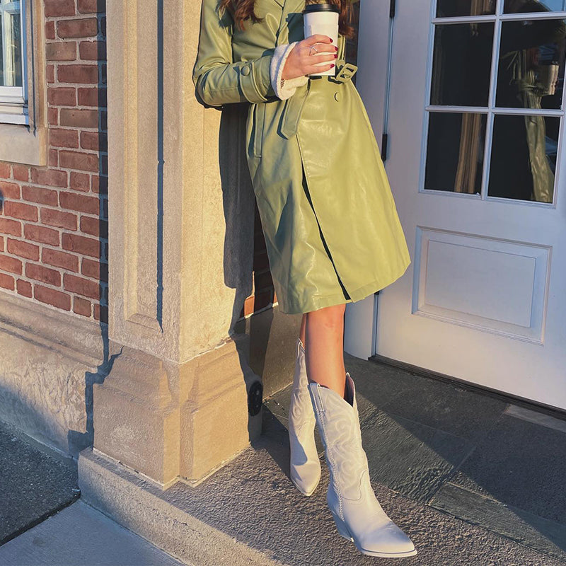 Lalage - Women's Winter Boots with a Western Toe - photo 8
