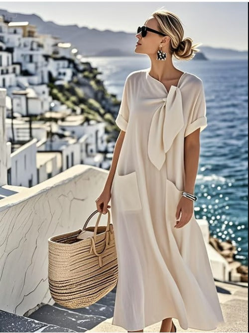 Lettice - Women's Maxi Dress with Boho Print and Flowing - photo 3