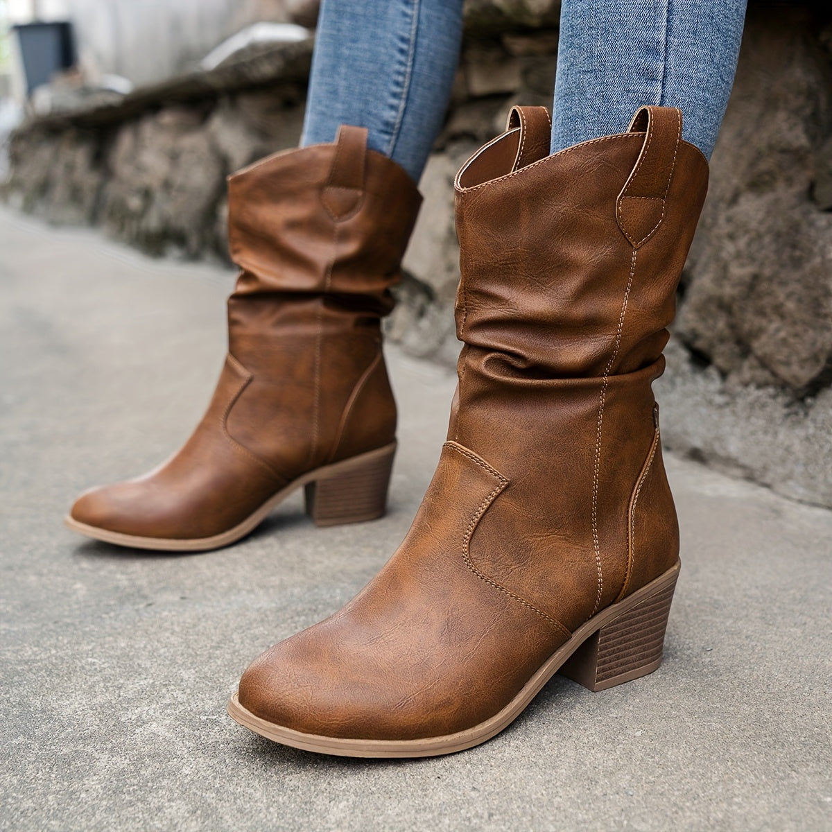 Lisbeth - Women's Winter Boots with Slip-On Design - photo 4