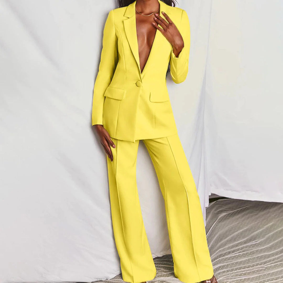Lucia - Women's Oversized Two-Piece Set with Neat Seams