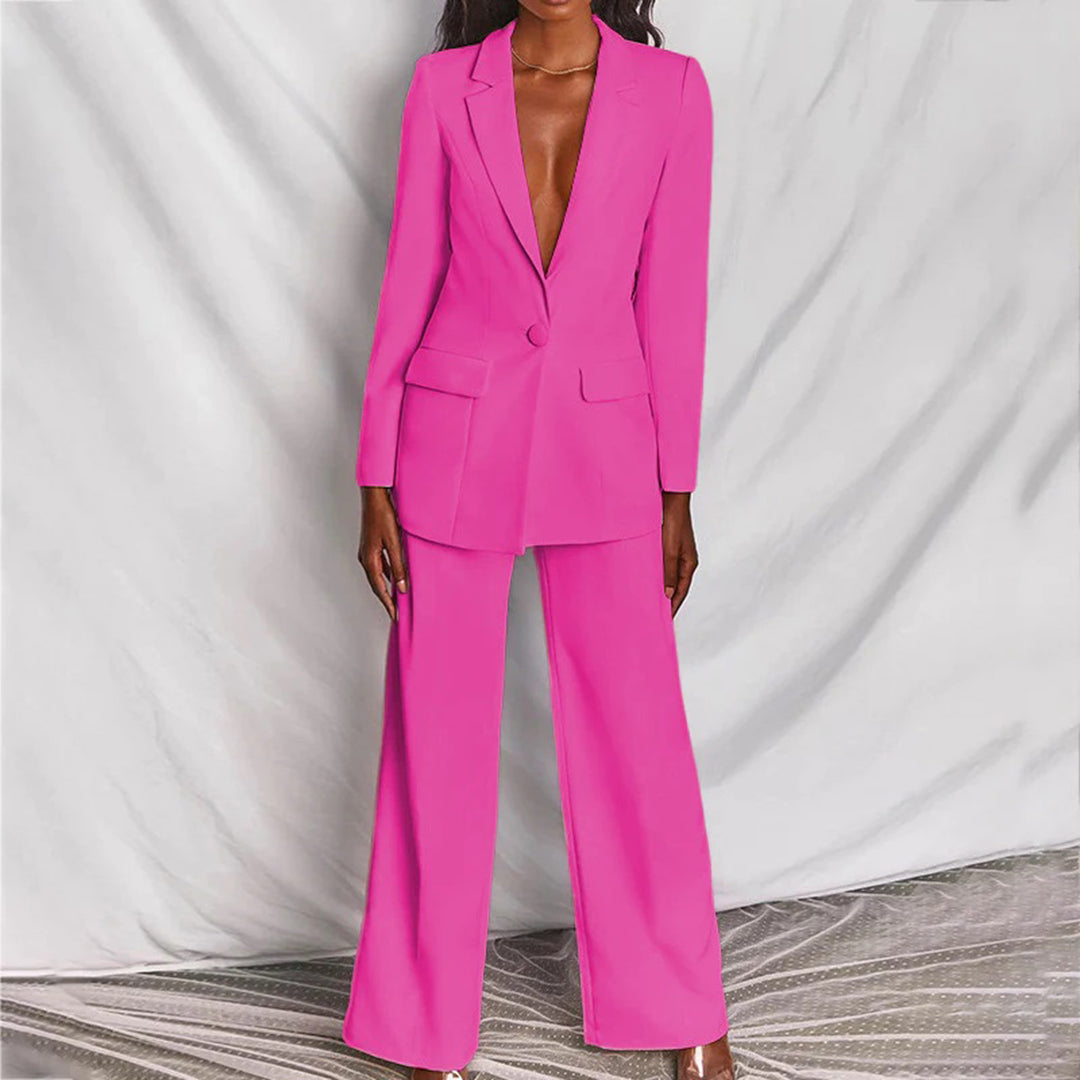 Lucia - Women's Oversized Two-Piece Set with Neat Seams – view 16