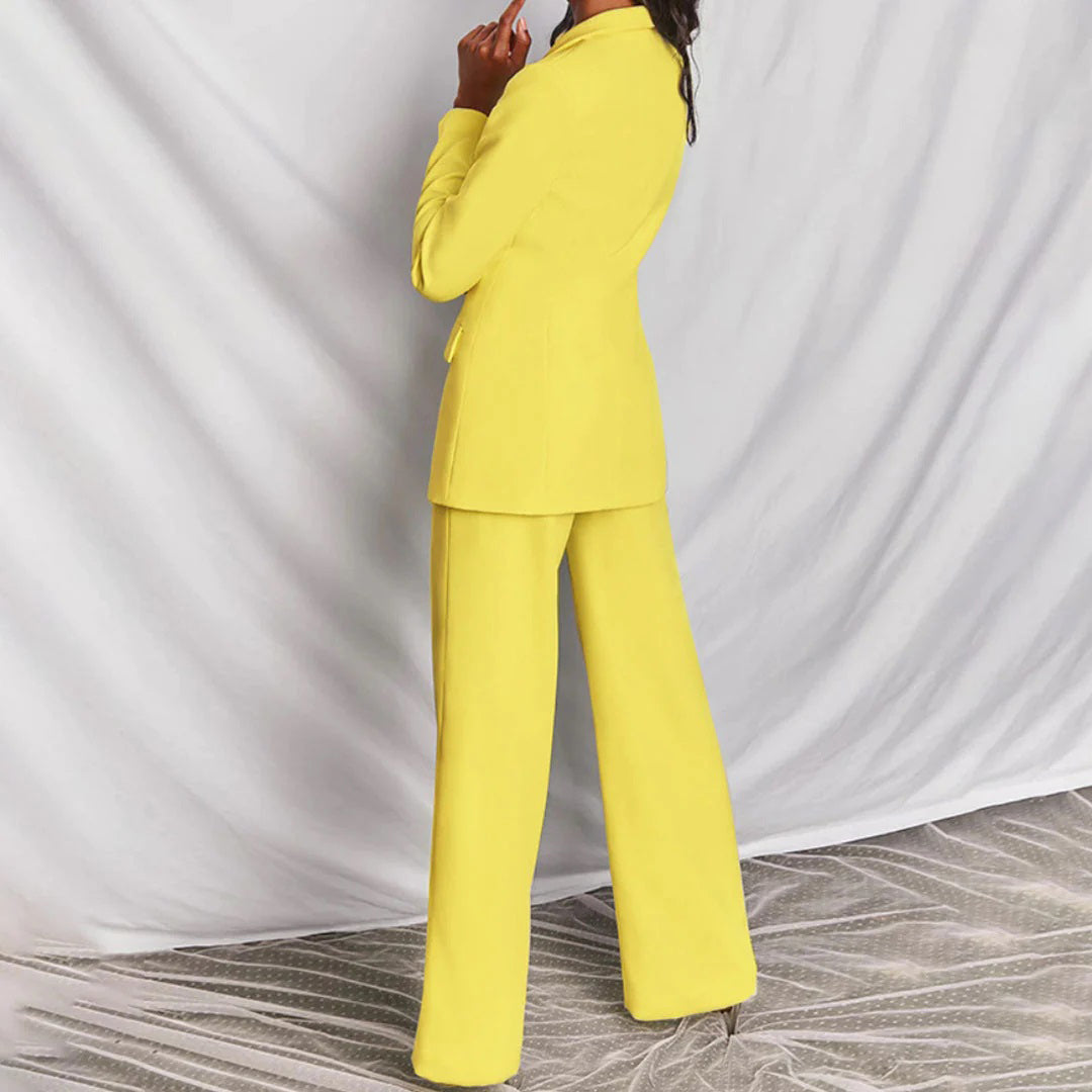 Lucia - Women's Oversized Two-Piece Set with Neat Seams – view 4