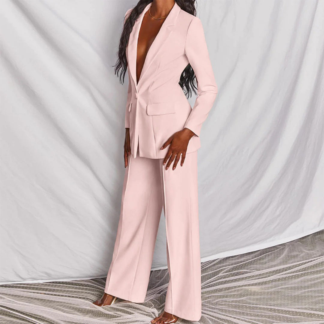 Lucia - Women's Oversized Two-Piece Set with Neat Seams – view 6
