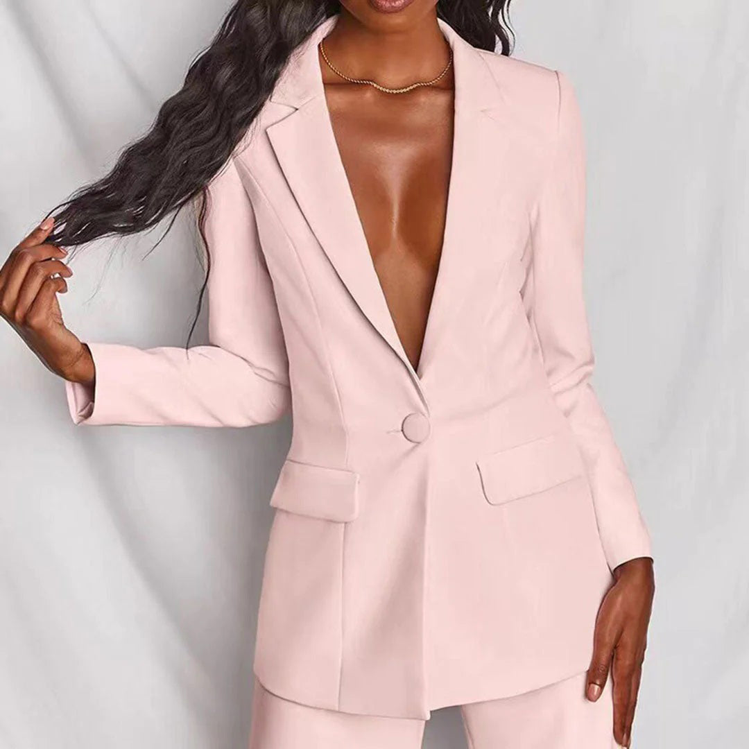 Lucia - Women's Oversized Two-Piece Set with Neat Seams – view 7
