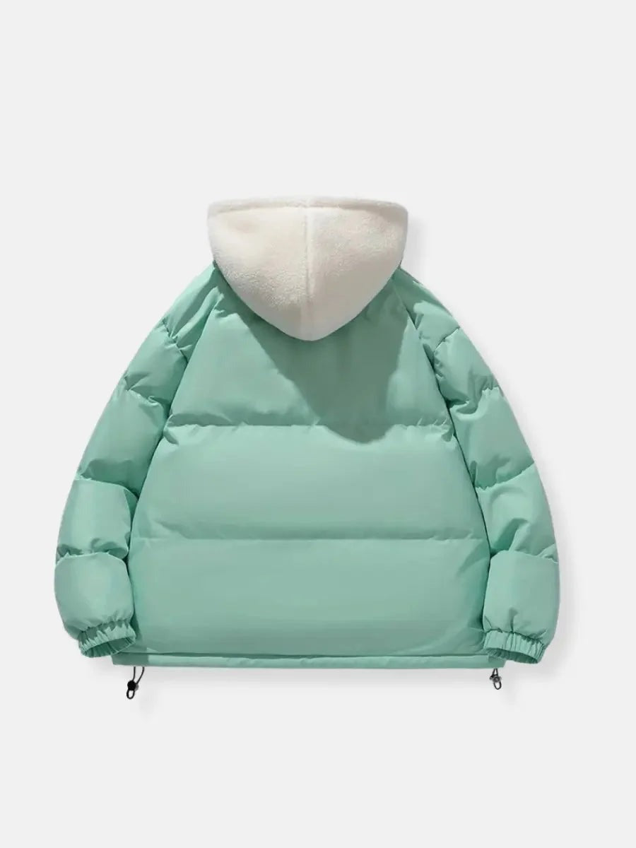 Women's Hooded Puffer Coat with Soft Lining - photo 20