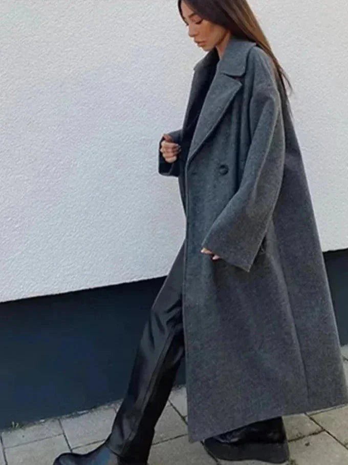 Julia - Women's Oversized Coat with Loose Fit