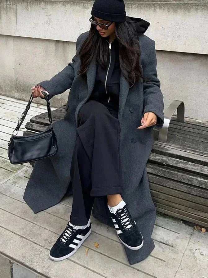Ornella - Women's Oversized Coat with Loose Fit