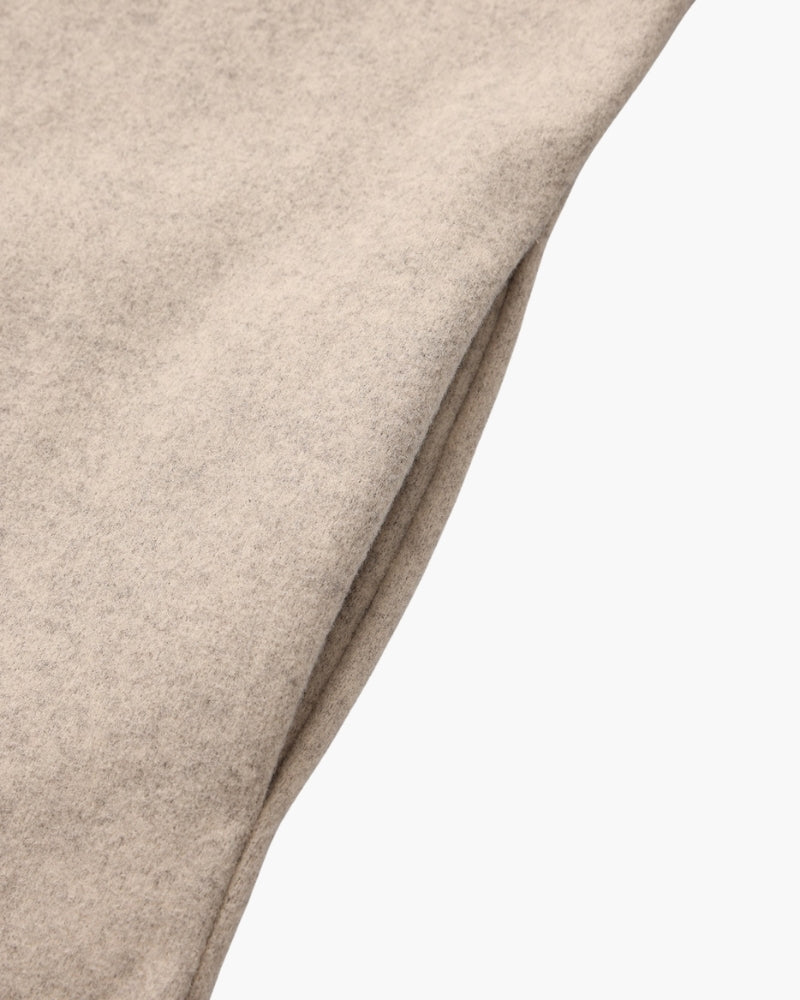 Women's Hooded Wool Zip Coat