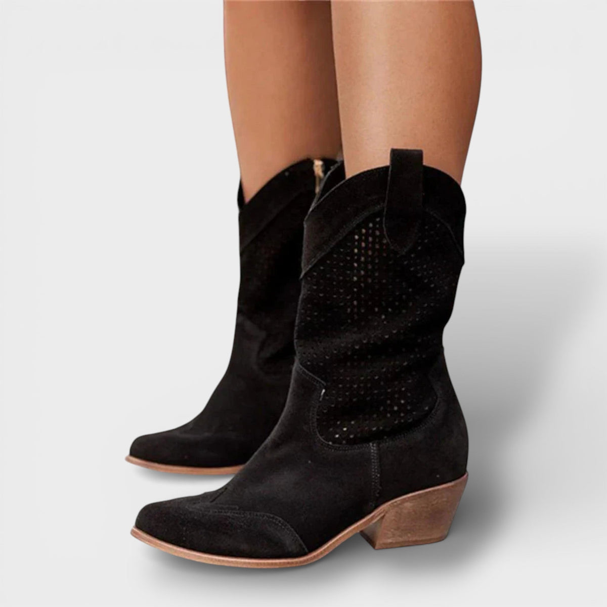 Mirabel - Women's Boots with Zip Front and Pointed Toe - photo 2