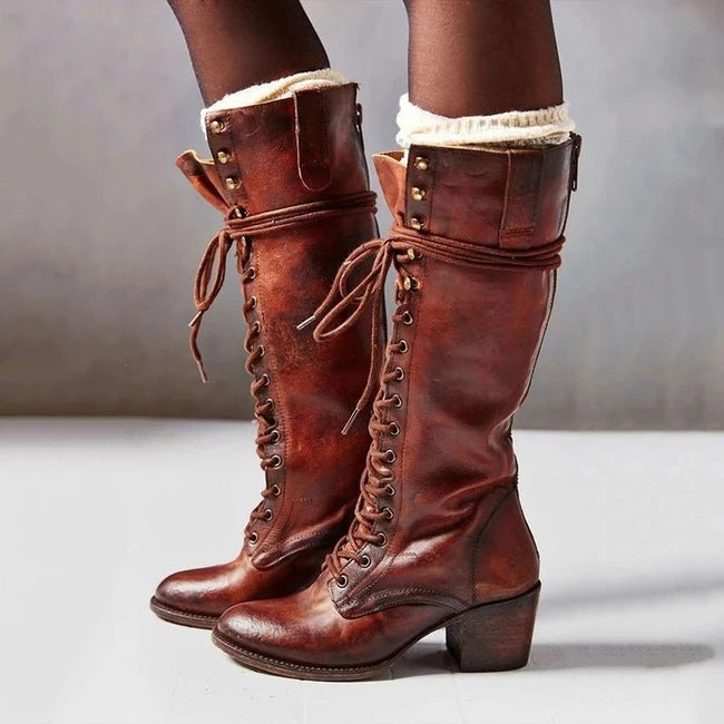 Nadene - Women's Winter Boots with Block Heel - photo 4