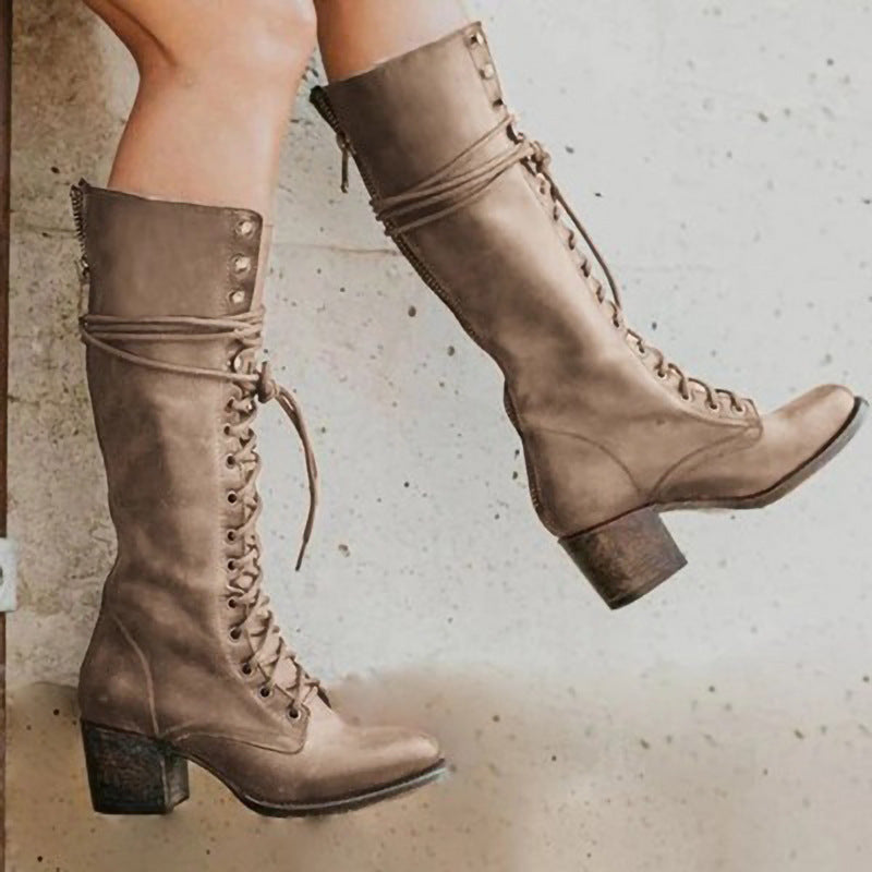 Nadene - Women's Winter Boots with Block Heel - photo 5