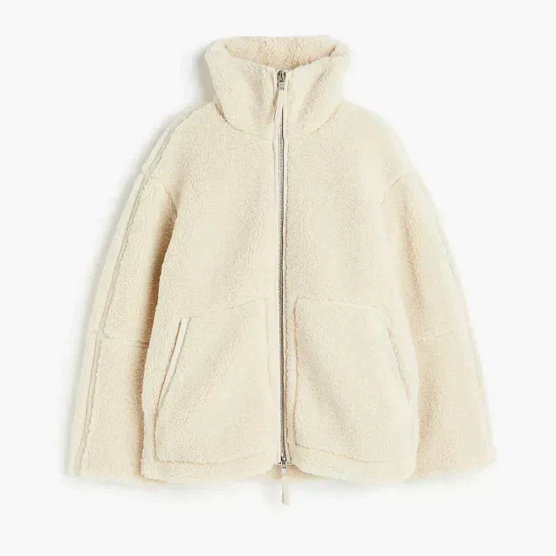Octavia - Women's Fleece-Lined Jacket with Side Pockets - photo 6