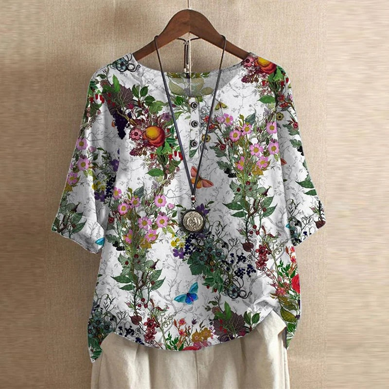Beverly - Women's Flowing Blouse for Summer