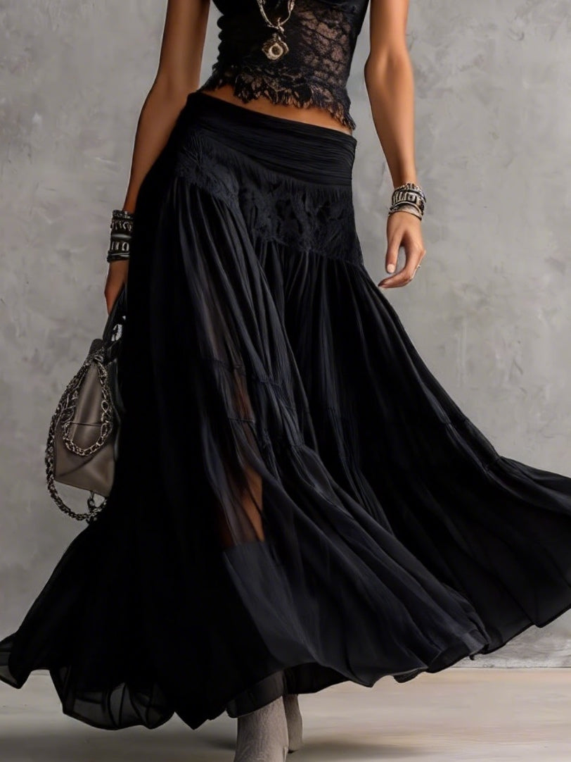 Olympia - Women's Flowing Two-Piece Set with Boho Print - photo 3