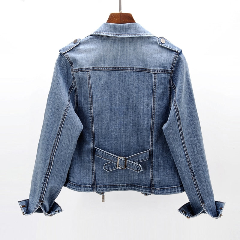 Penelope - Women's Relaxed Jacket with Button Front and Side Pockets - photo 3