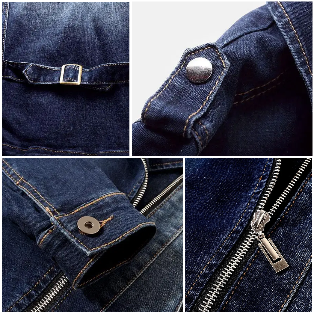 Penelope - Women's Relaxed Jacket with Button Front and Side Pockets - photo 8