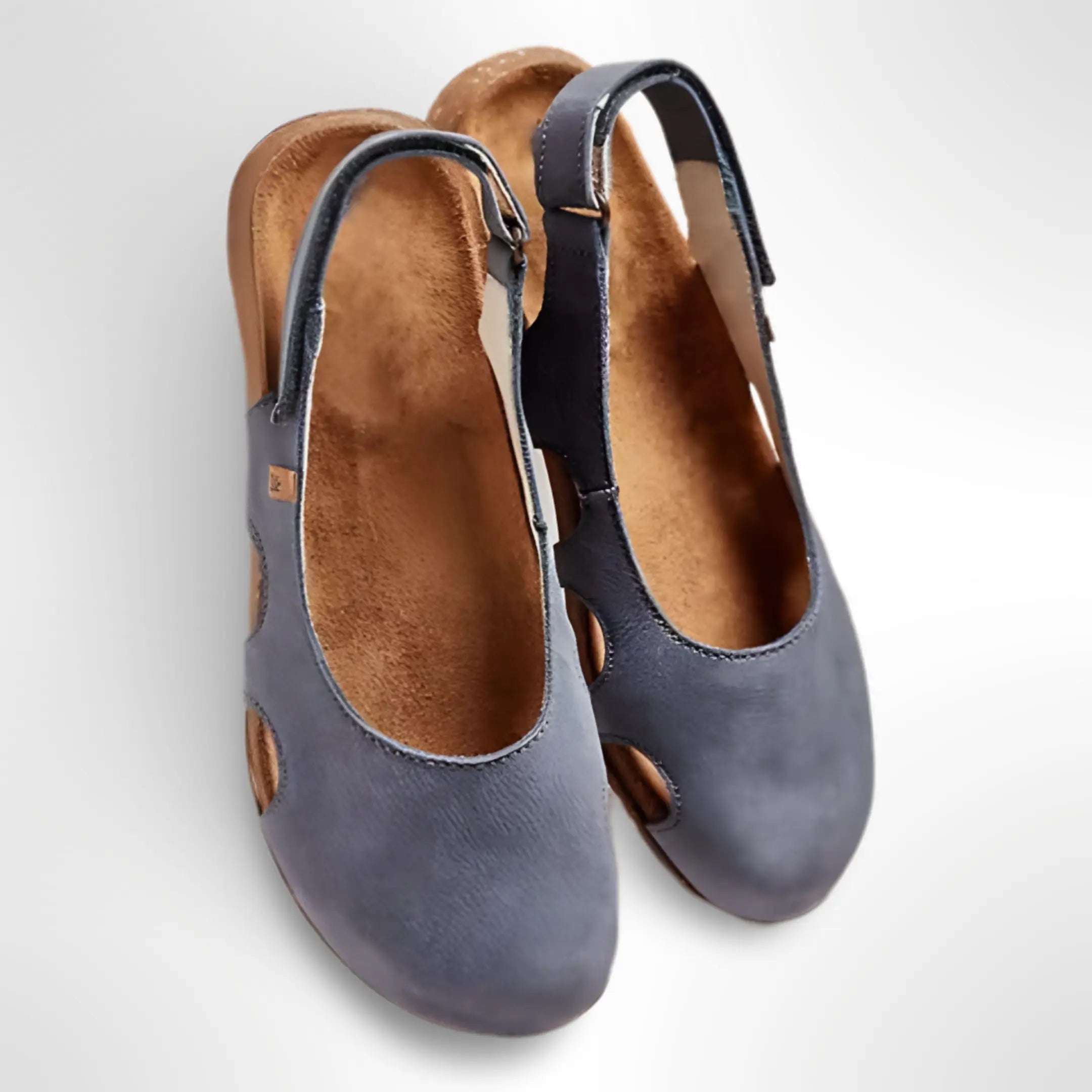 Christina - Women's Flat Sandals with a Strap
