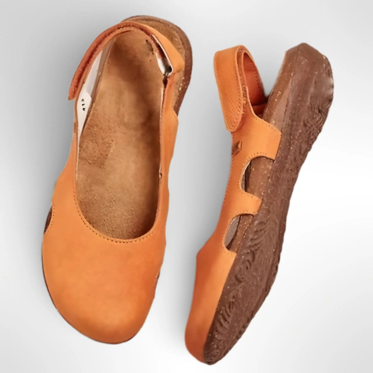 Christina - Women's Flat Sandals with a Strap