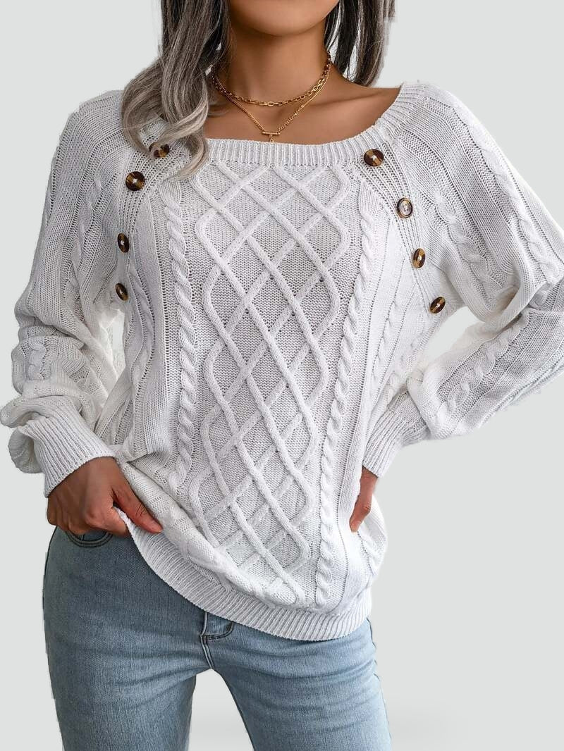 Phyllis - Women's Winter Jumper with a Knitted Finish - photo 11