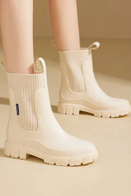 Rae - Women's Waterproof Rain Boots with Elevated Heel - photo 2
