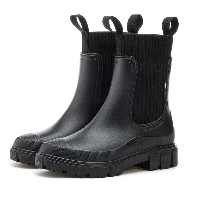 Rae - Women's Waterproof Rain Boots with Elevated Heel - photo 5