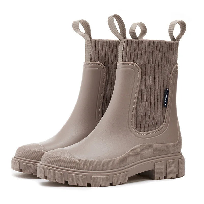 Rae - Women's Waterproof Rain Boots with Elevated Heel - photo 7