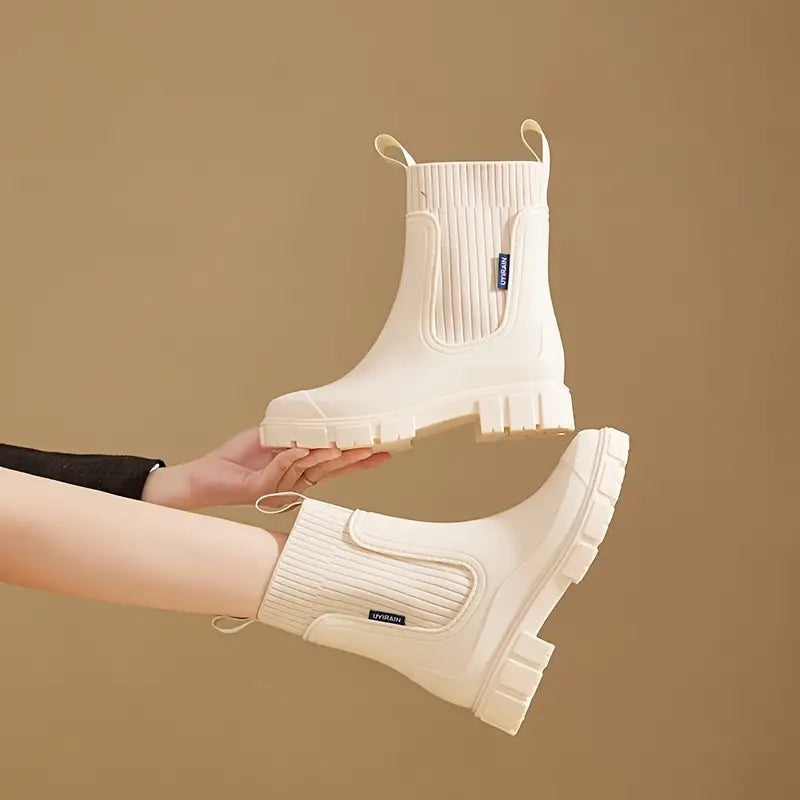 Rae - Women's Waterproof Rain Boots with Elevated Heel - photo 8