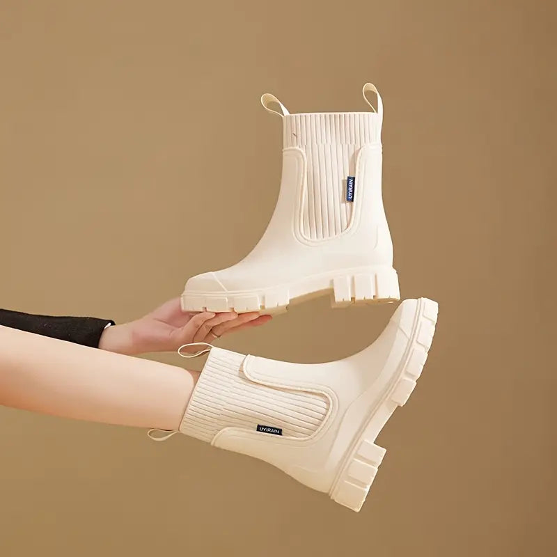 Rae - Women's Waterproof Rain Boots with Elevated Heel - photo 8