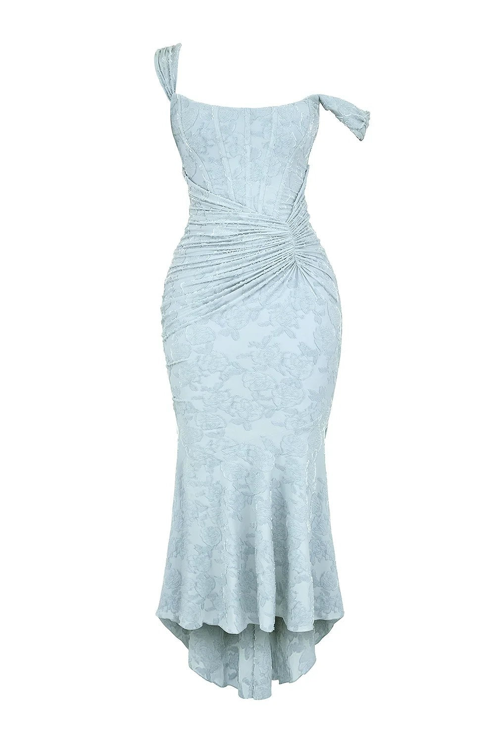 Aaliyah - Women's midi dress with floral pattern and wide straps - photo 13