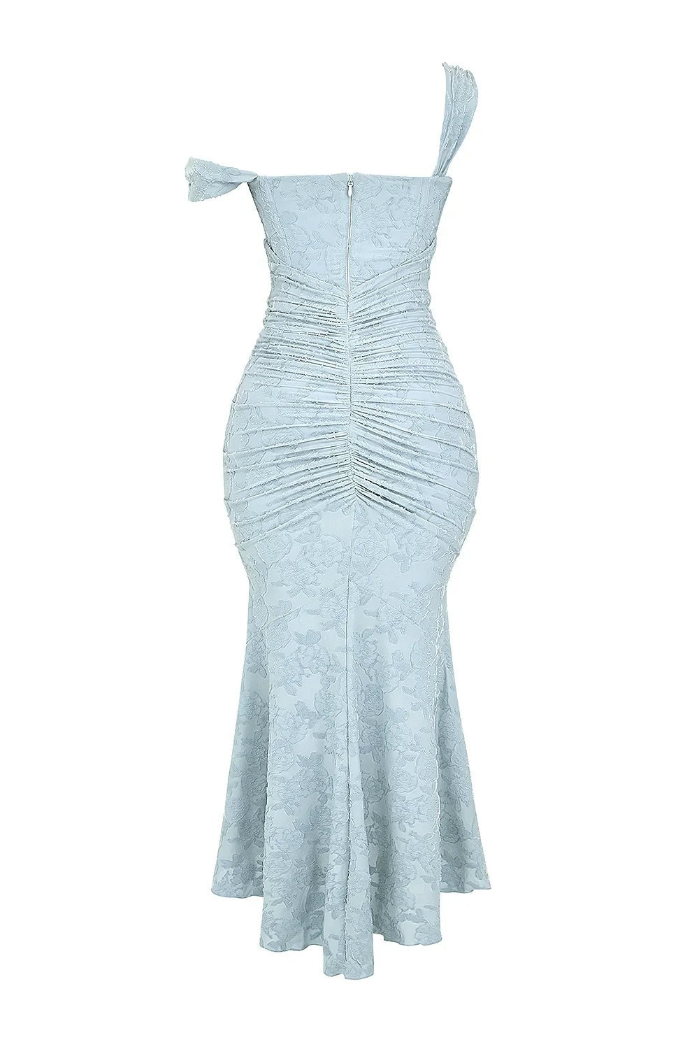 Aaliyah - Women's midi dress with floral pattern and wide straps - photo 15