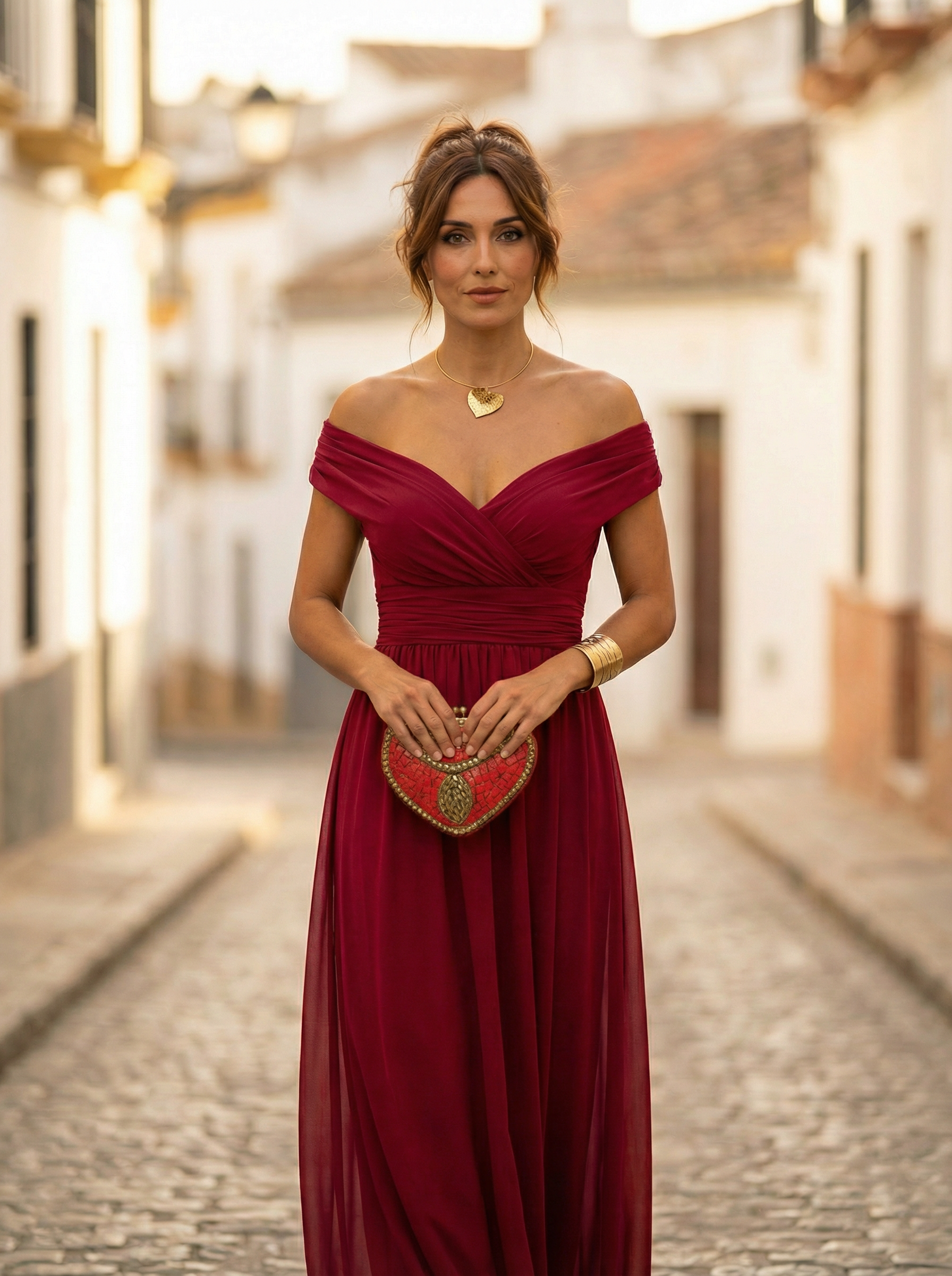 Women's Bardot Off-Shoulder Long Evening Dress - photo 22